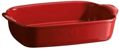 Emile Henry Gratin Dish 42 x 27 cm red