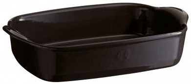 Emile Henry Gratin Dish 42 x 27 cm fusain