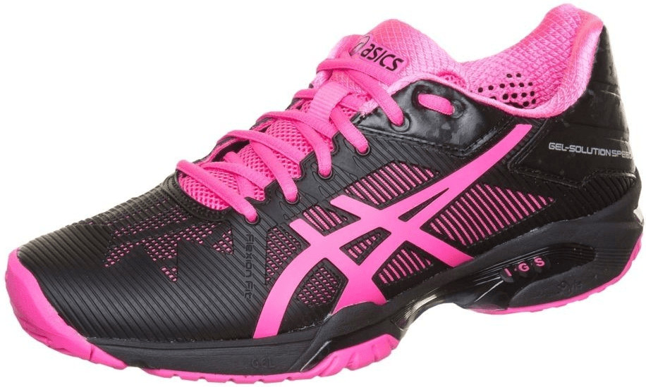 Asics Gel-Solution Speed 3 femmes black/hot pink/silver