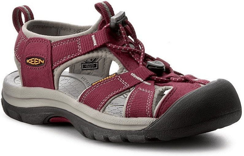 Keen Venice H2 femmes beet red/neutral gray