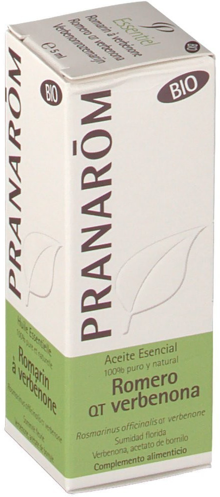 Pranarôm Huile essentielle romarin à verbénone (5 ml)