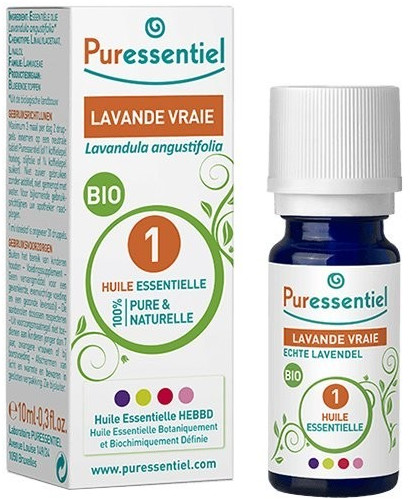 Puressentiel - Huile Essentielle Lavande Vraie - Bio - 100% pure et  naturelle - HEBBD - 30 ml