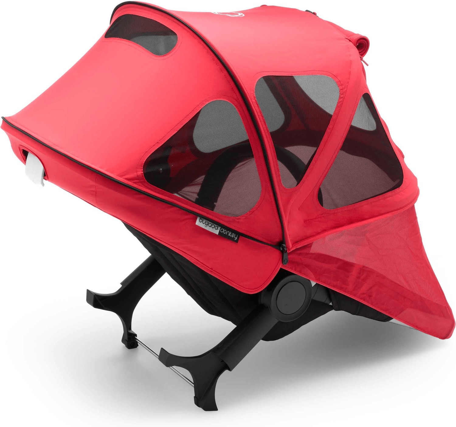 Bugaboo Donkey Breezy Sun Canopy Neonred
