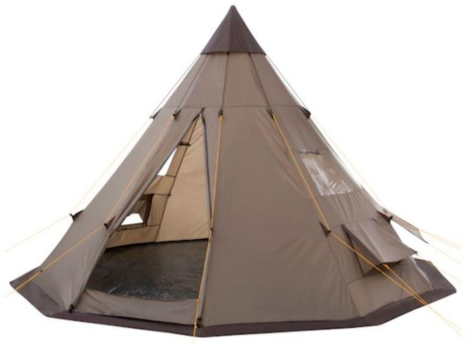 CampFeuer Indian Tent (Teepee, brown)