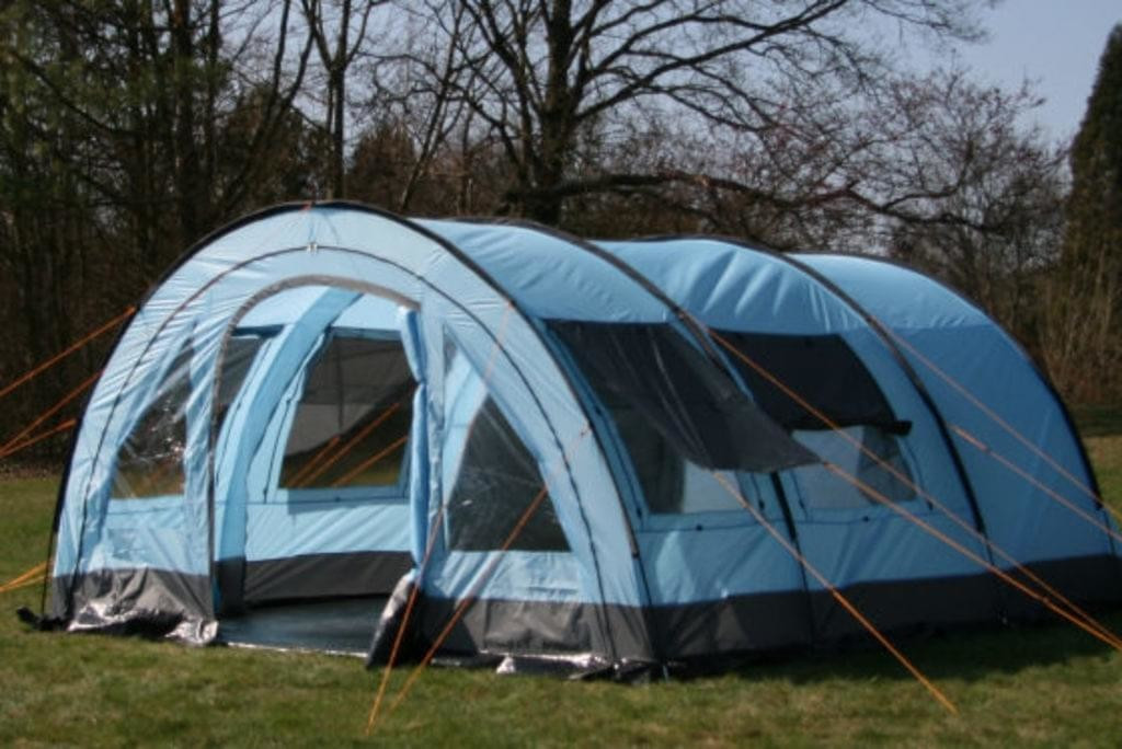 CampFeuer Tunnel Tent 6 XXL (empress6_2, blue)