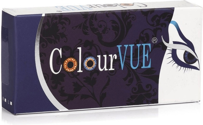 ColourVue Crazy Lens Blackout -1.00 (2 lentilles)