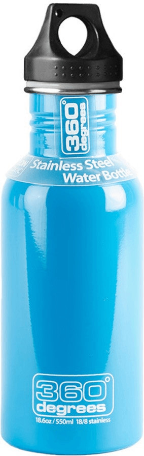 360° Degrees Stainless Bottle 0.55L Blue