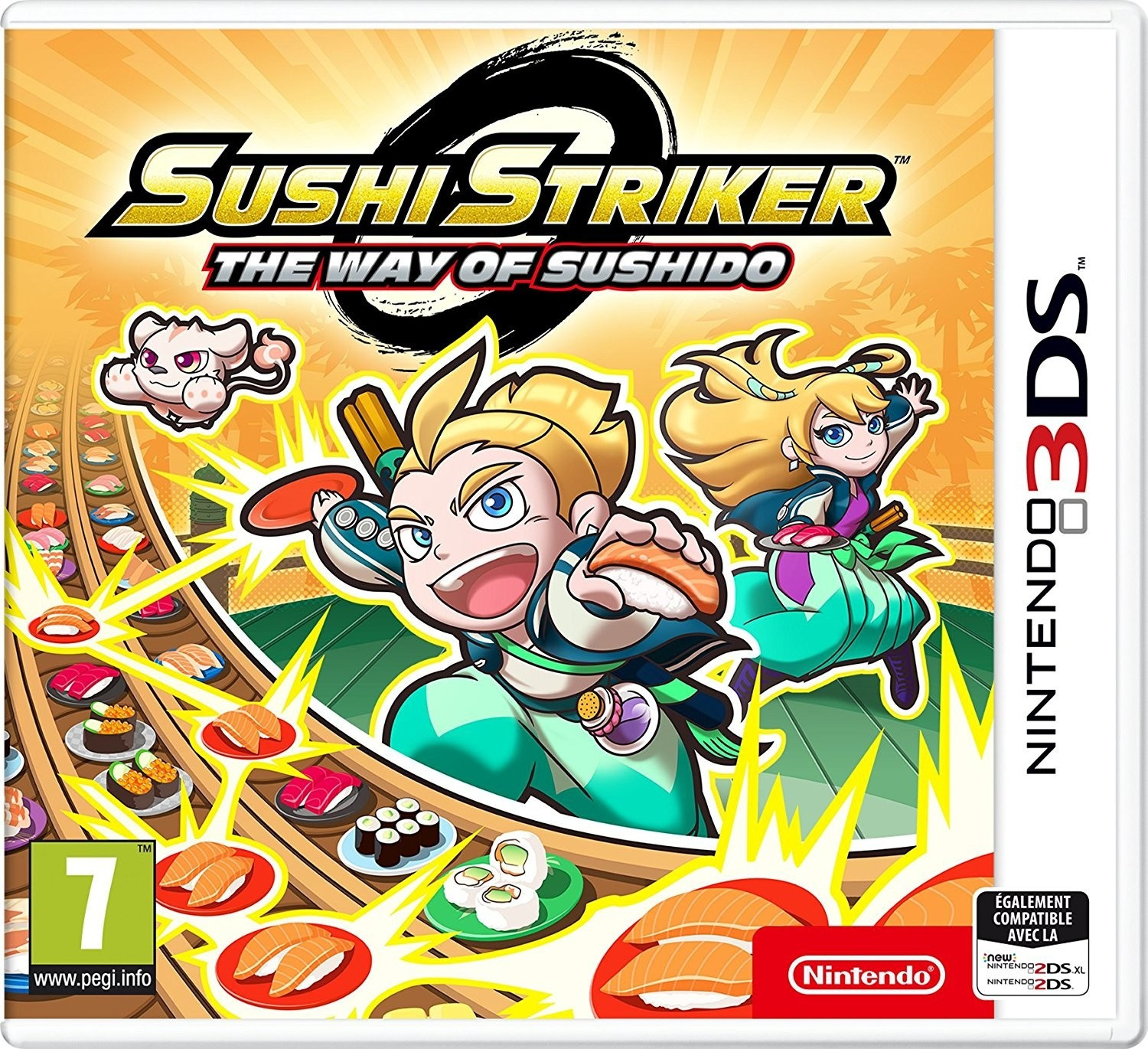 Sushi Striker : The Way of Sushido (3DS)