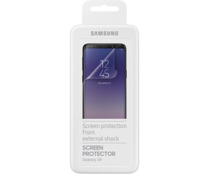 Anti-Fingerabdruck Schutzfolie für Samsung Galaxy S9, 2 Stück HD Klar Displayschutzfolie für Samsung Galaxy S9 Anti-Kratzer 3D Full Cover,Blasenfrei Anti-Öl 9H Härte Panzerglas 