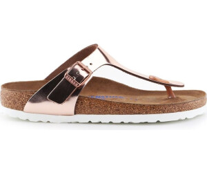 Gizeh soft best sale footbed metallic copper