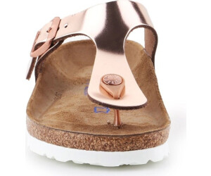 Gizeh soft shop footbed metallic copper
