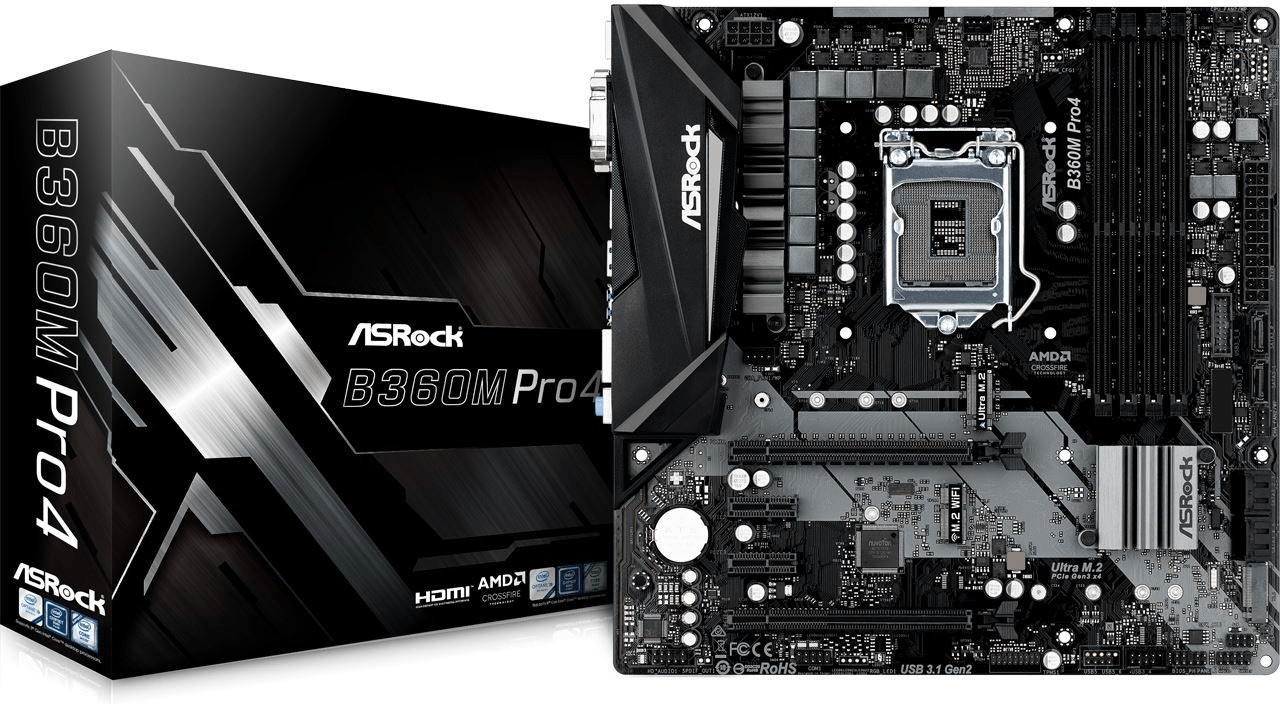 ASRock B360M Pro4