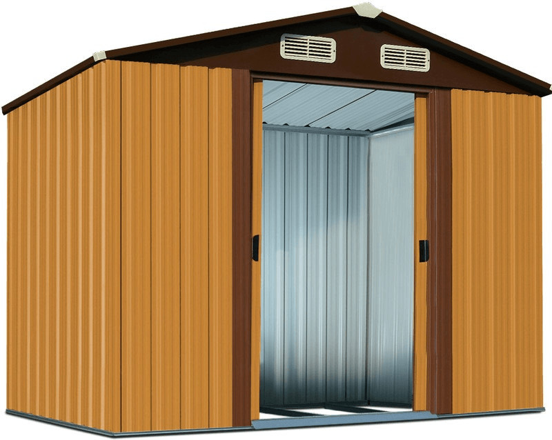 Deuba Garden Shed (210 x 132 cm) brown
