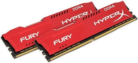 HyperX Fury 16GB Kit DDR4-3000 CL17 (HX429C17FR2K2/16)