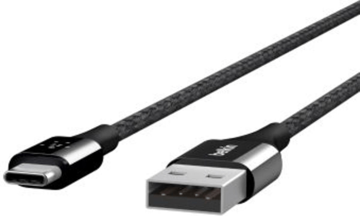 Belkin MIXIT DuraTek USB-C to USB-A 1.2 m black