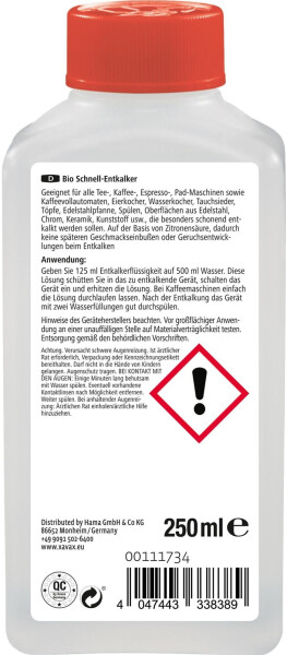 Xavax Bio-Schnellentkalker 250 ml, Bild 3