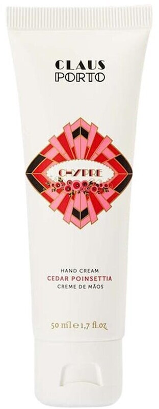 Claus Porto Chypre Cedar Poinsettia Hand Cream (50 ml)