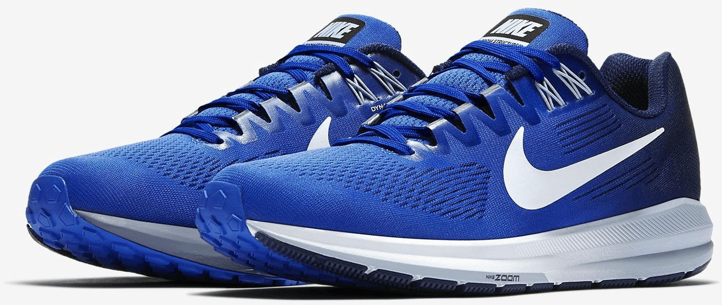 nike zoom blue and white