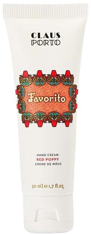 Claus Porto Favorito Red Poppy Hand Cream (50 ml)