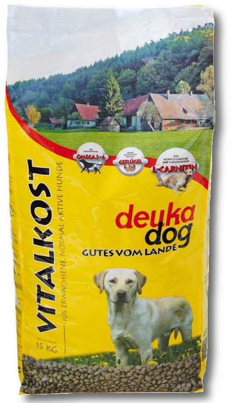 Deuka Croquettes pour chien 15kg Deuka Croquettes pour chien 15kg