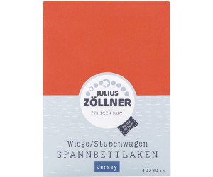 Julius Zöllner Baby Jersey Spanntuch 90 x 40 cm für Wiege und Stubenwagen 