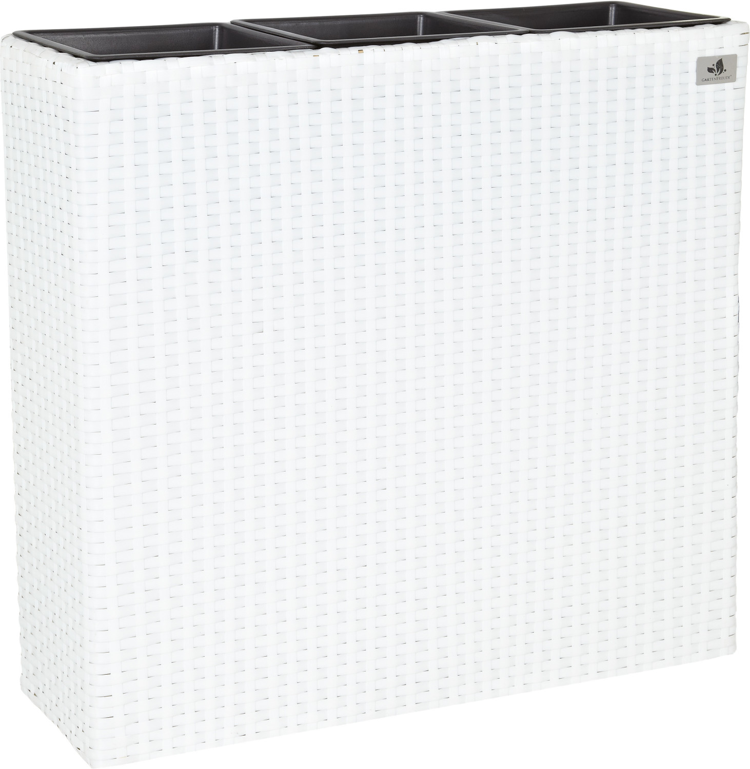 Gartenfreude room divider planter 76x26x73cm white