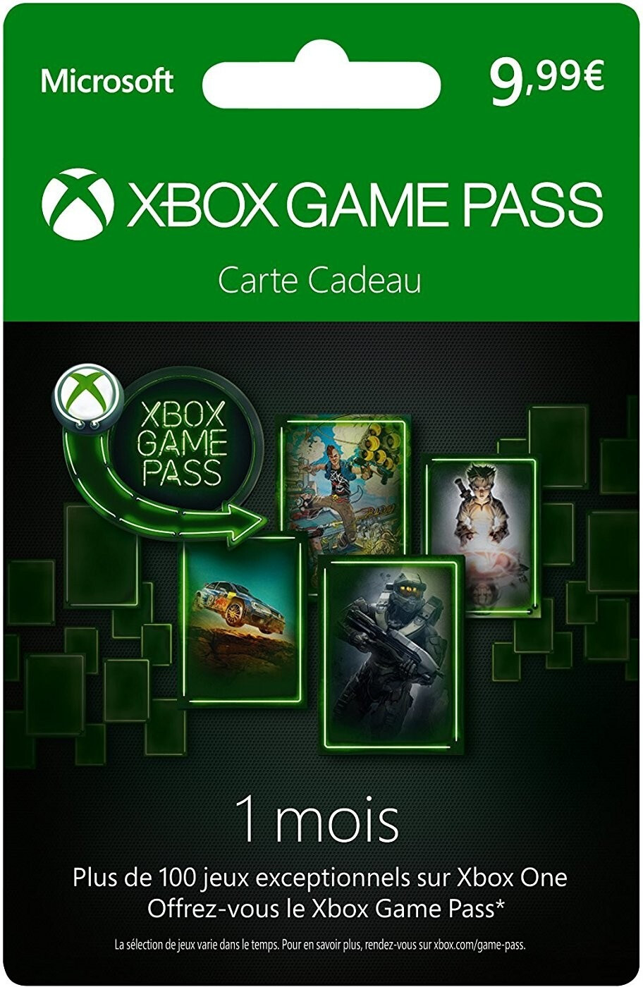 Soldes Microsoft Xbox Game Pass 2024 au meilleur prix sur