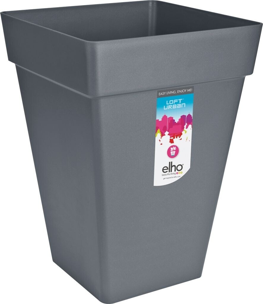 Elho Loft Urban Square High 30cm anthracite