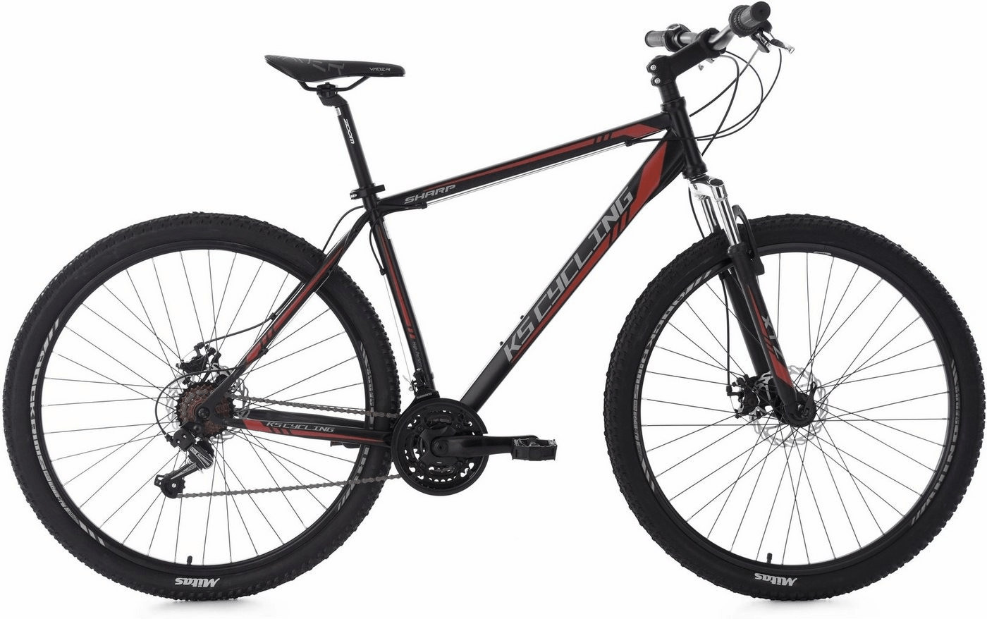 KS Cycling Sharp black-red