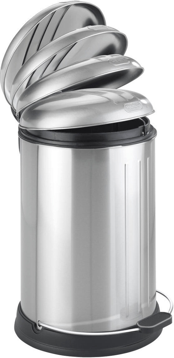 Wenko Pedal Bin Lagun 12 L silver mat