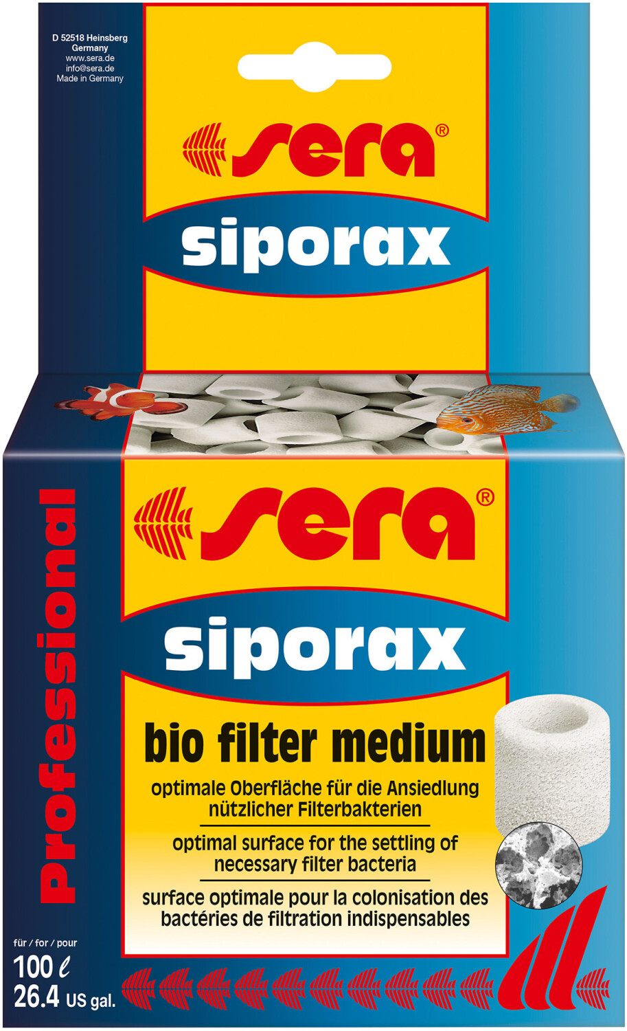 sera siporax Professional 15 mm 500 ml 145 g