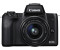 Canon EOS M50 Kit 15-45 mm + 55-200 mm schwarz