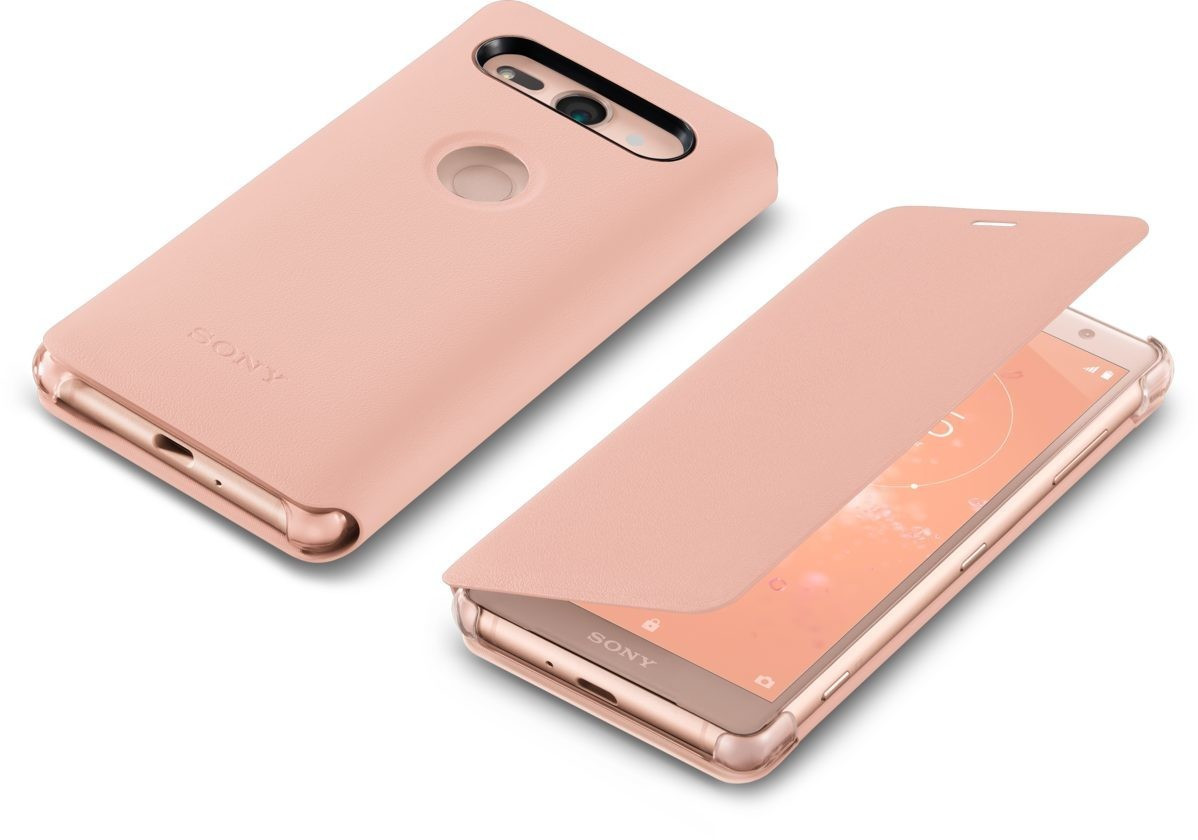 Sony Étui support Style SCSH50 (Xperia XZ2 Compact) rose