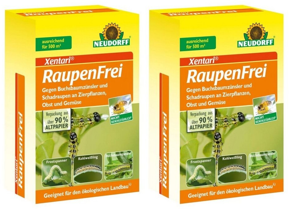 Neudorff Raupenfrei Xentari 2 x 25g ab 23,09 € Preisvergleich bei