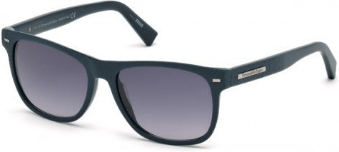 Ermenegildo Zegna EZ0020 91B (matte blue/gradient smoke)