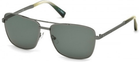Ermenegildo Zegna EZ0031 08N (shiny gunmetal/green)