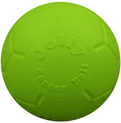 Photos - Dog Toy Jolly Pets Jolly Pets Soccer Ball 20,3 cm apple green