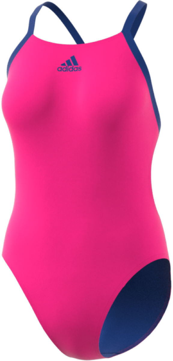 Adidas 3-Stripes Swimsuit shock pink/collegiate royal
