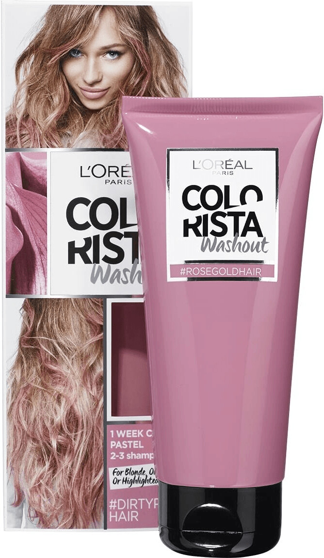 L'Oréal Paris Colorista Washout Pastel cheveux blonds - Dirty Pink Hair