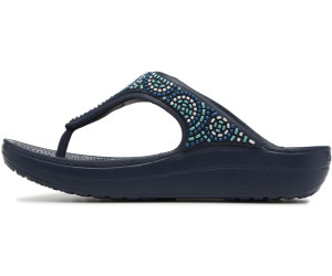 women's crocs sloane embellished flip