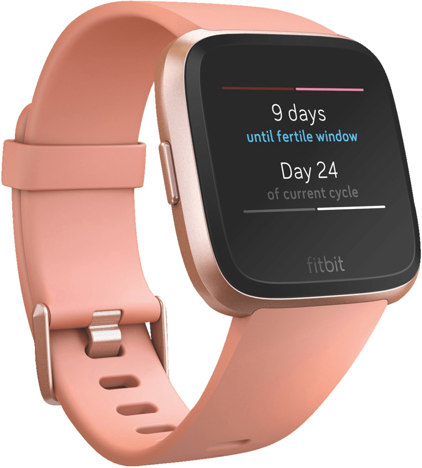 Peach rose hotsell gold fitbit versa