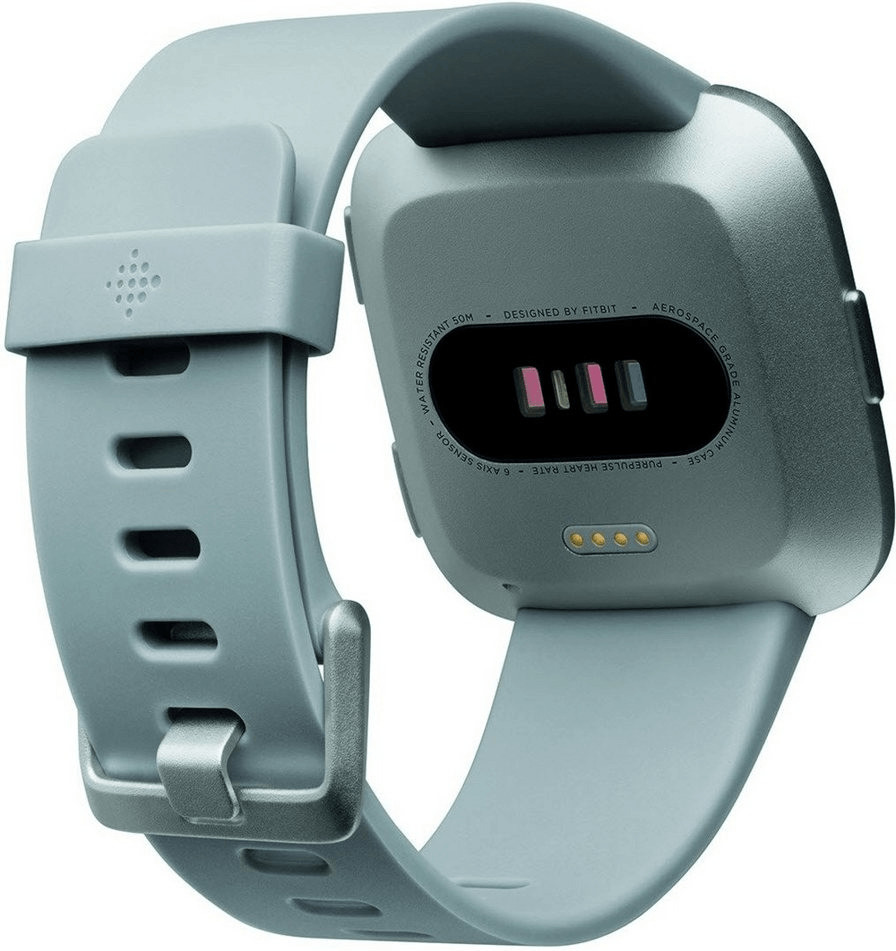 Fitbit versa outlet silver aluminum