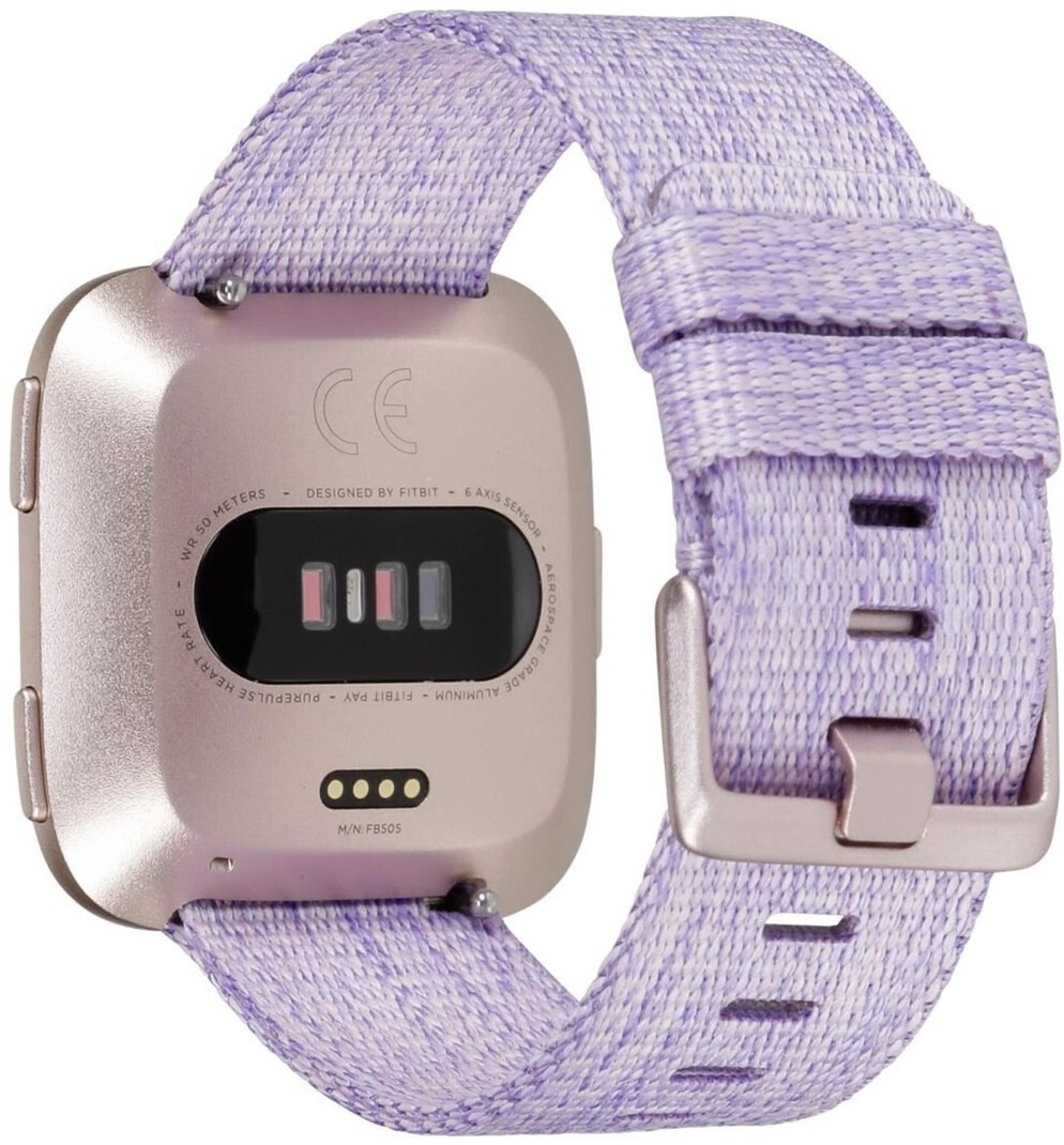 lavender fitbit versa band