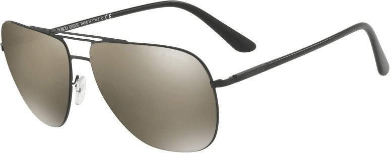 Giorgio Armani AR6060 30015A (matte black/light brown mirror dark gold)
