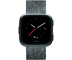 fitbit versa charcoal woven