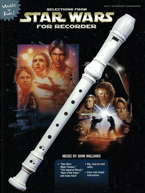 Alfred Music Selections from Star Wars for Recorder