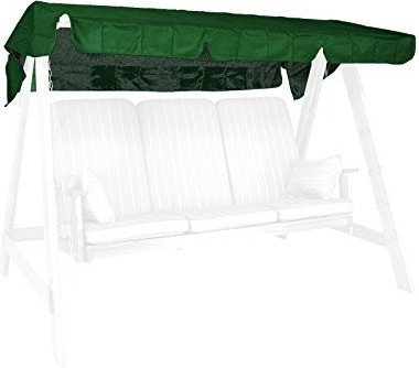 Angerer Swing Seat Canopy 190 x 130 cm green