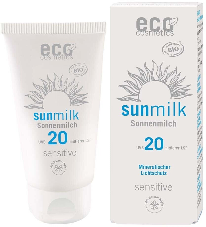 Eco Cosmetics Sonnenmilch Sensitive LSF 20 (75ml)