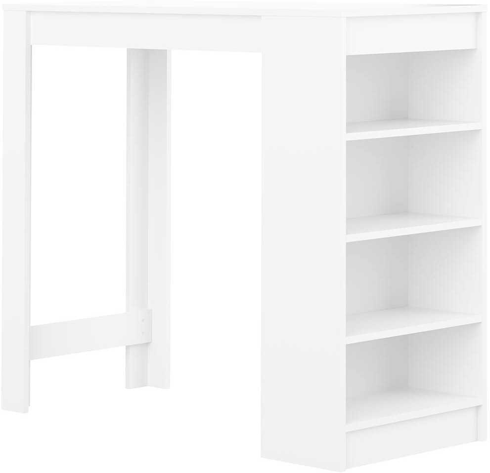 Symbiosis Table de bar blanc