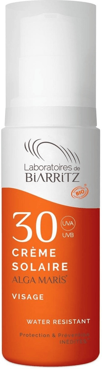 Laboratoires de Biarritz Alga Maris Crème Solaire SPF 30 Visage (50 ml)